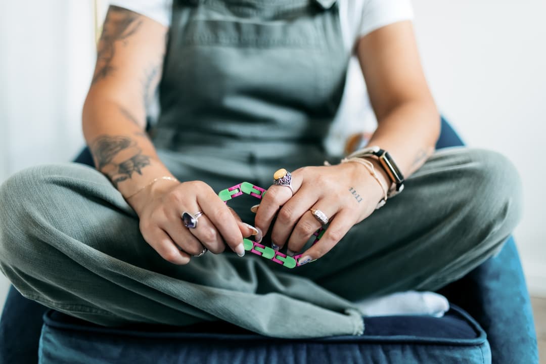 Jennifer reading a book